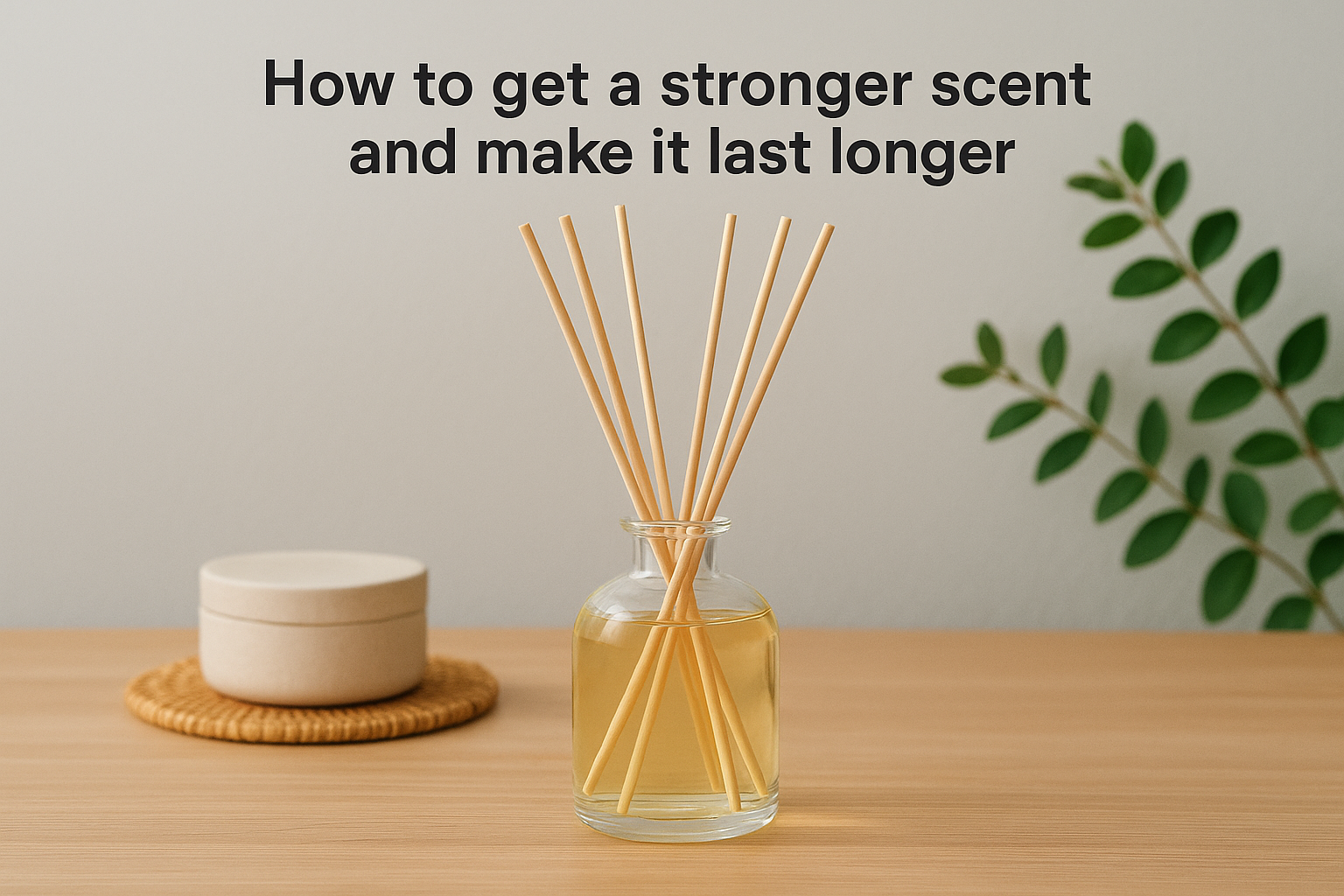How to get a stronger scent and make it last longer