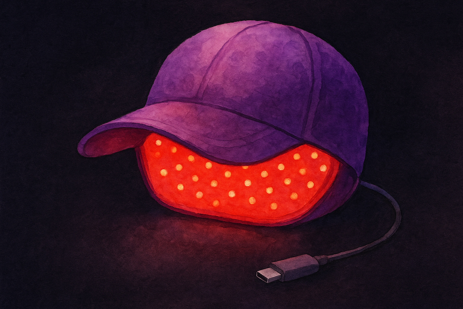 11. HigherDose red light hat