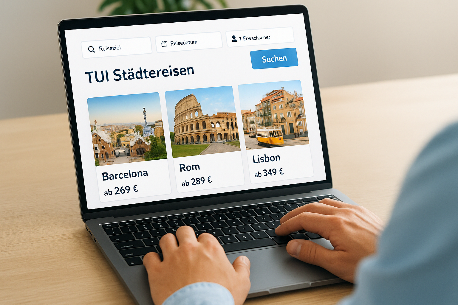So findest du TUI Städtereisen schnell im Vergleich
