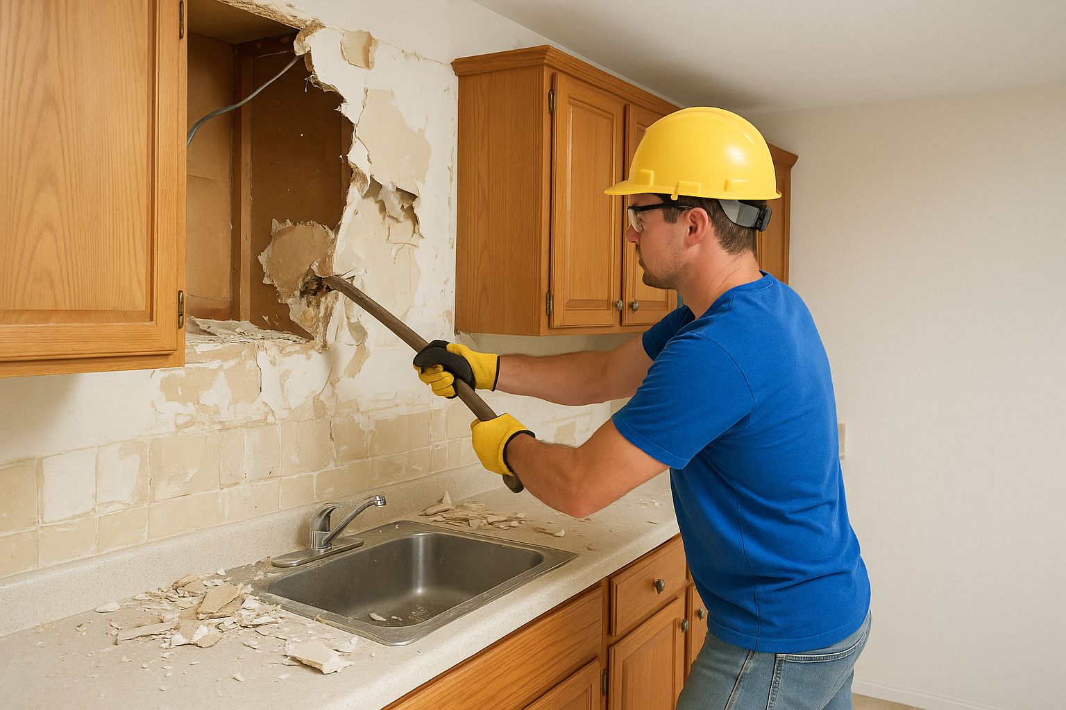 Follow the correct construction sequence