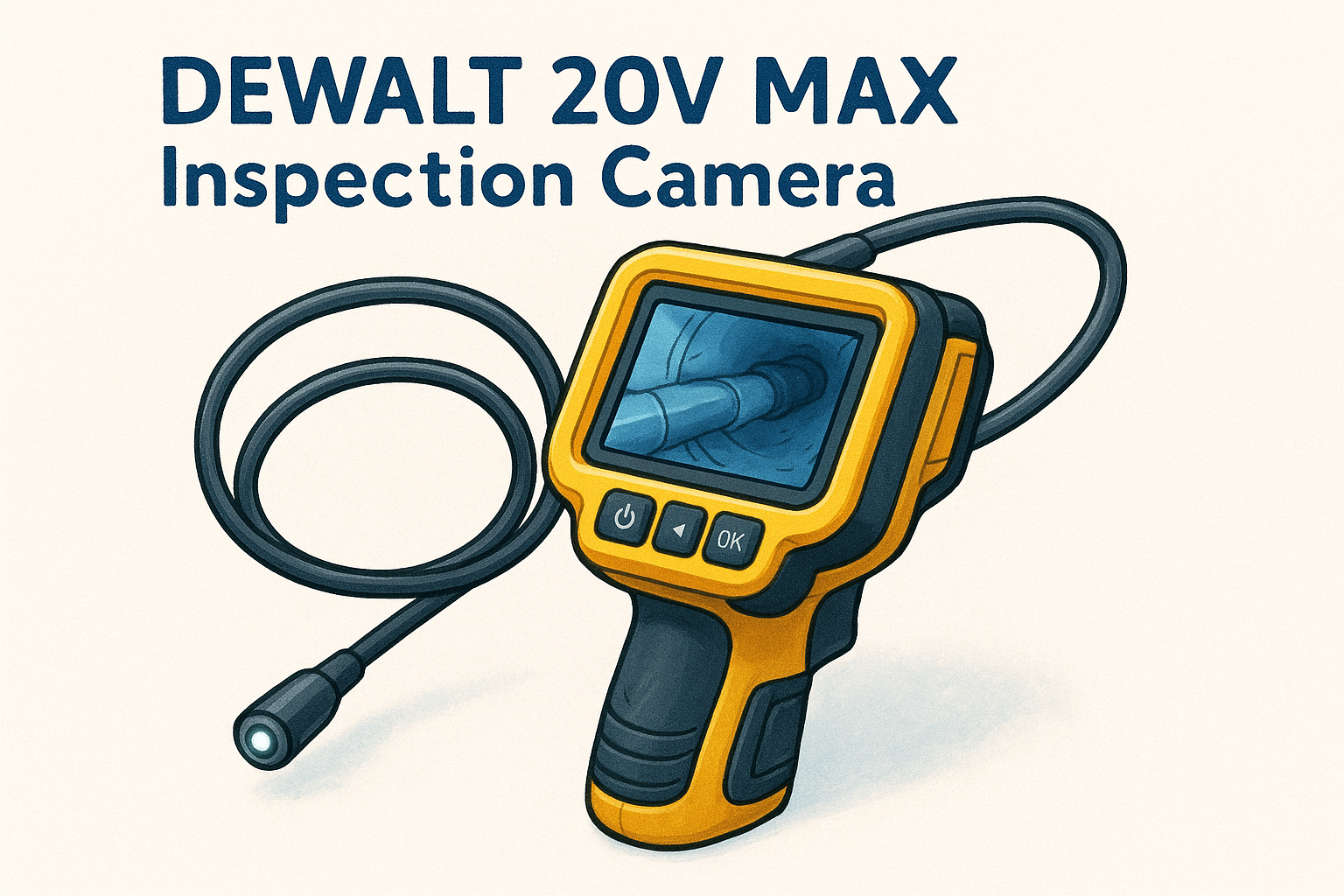 5. DEWALT 20V MAX Inspection Camera