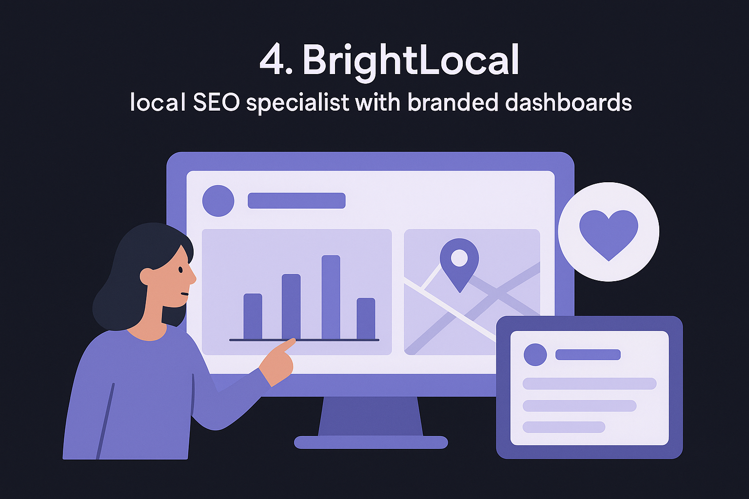 4. BrightLocal (local SEO specialist with branded dashboards)