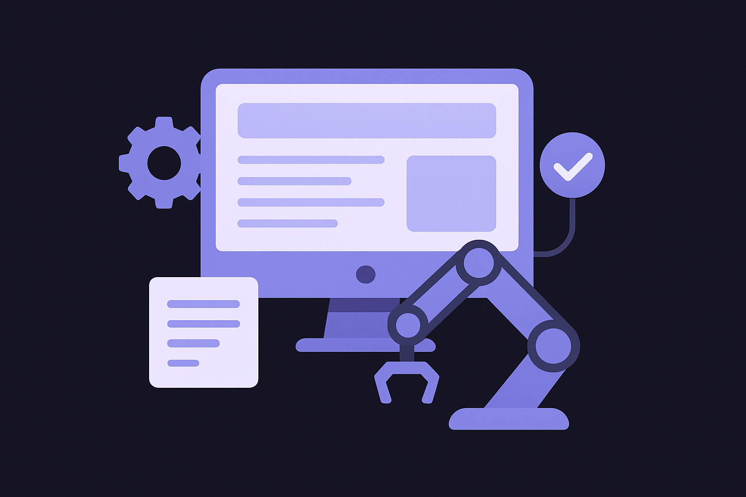 Full-cycle content automation