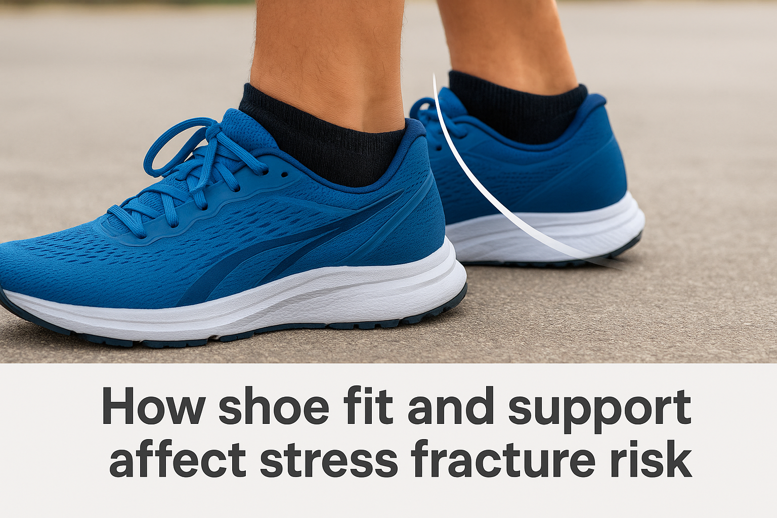 How shoe fit and support affect stress fracture risk