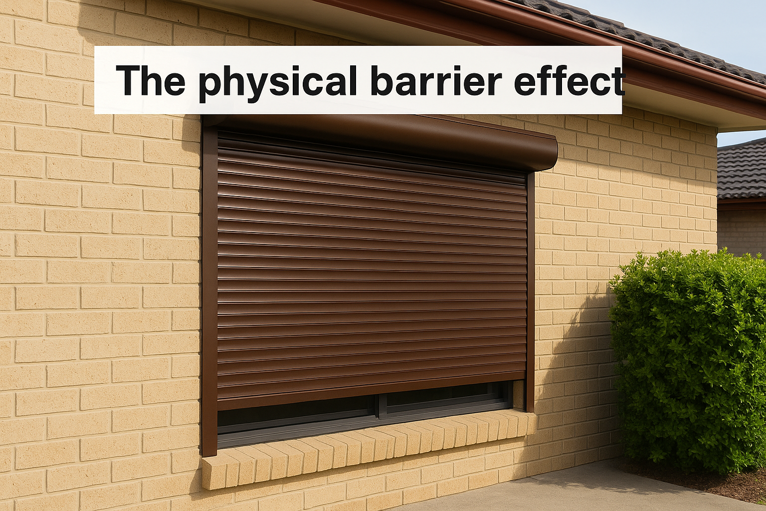 The physical barrier effect