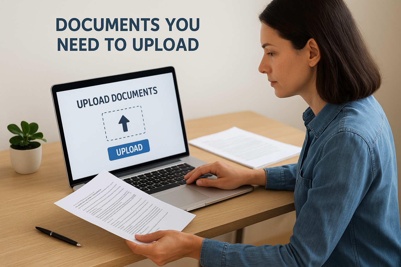 Documents you need to upload