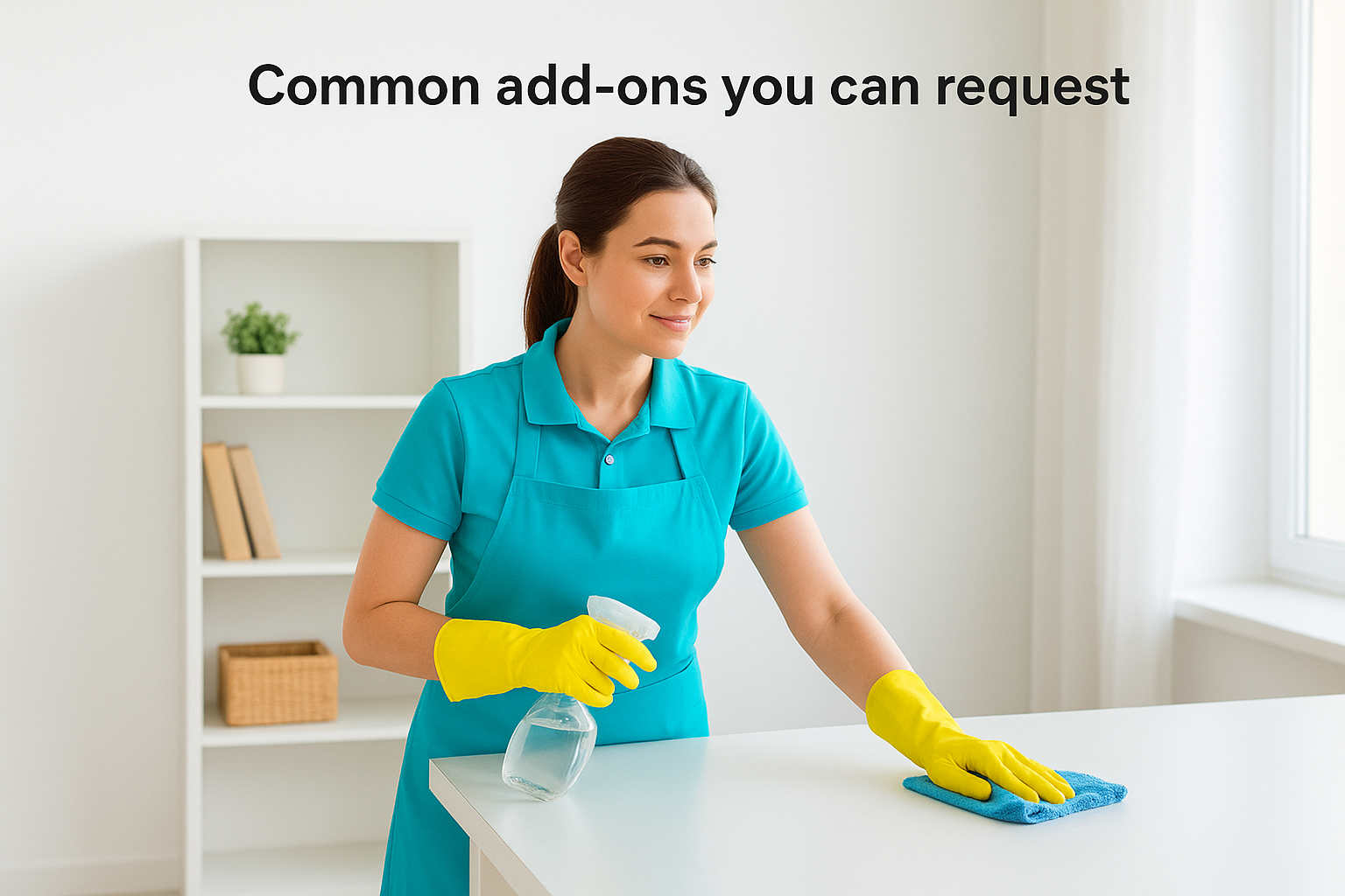 Common add-ons you can request