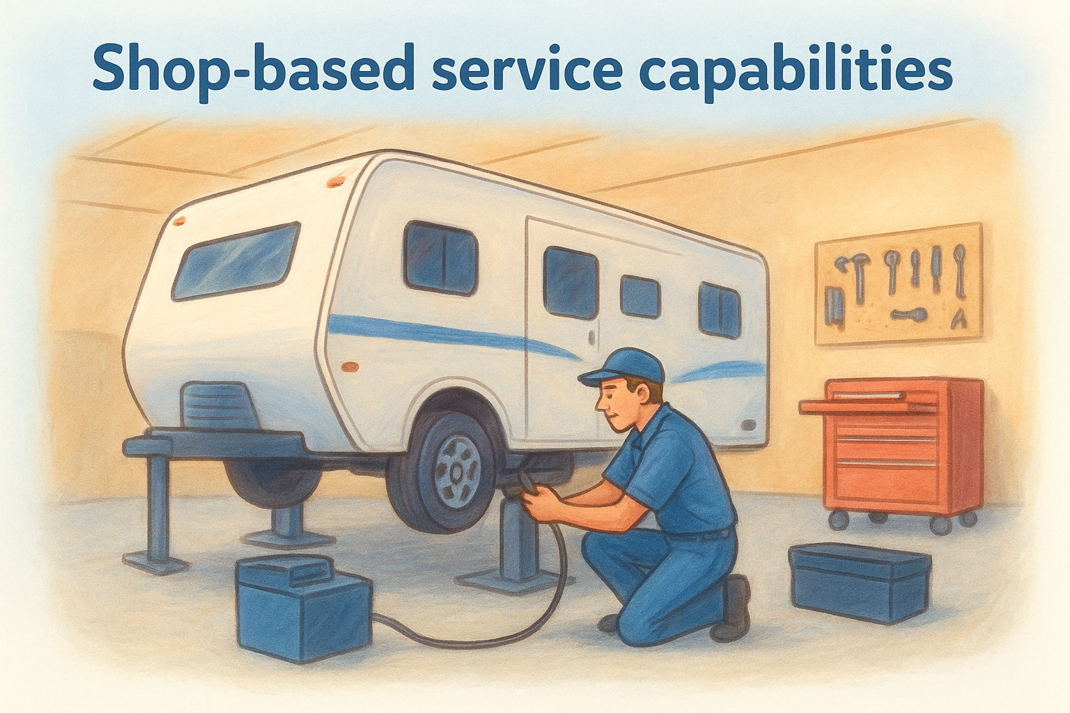 Shop-based service capabilities