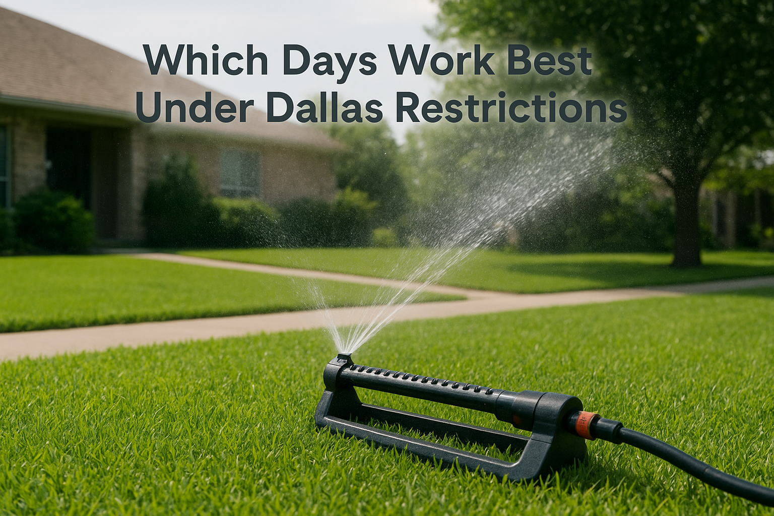 Which Days Work Best Under Dallas Restrictions