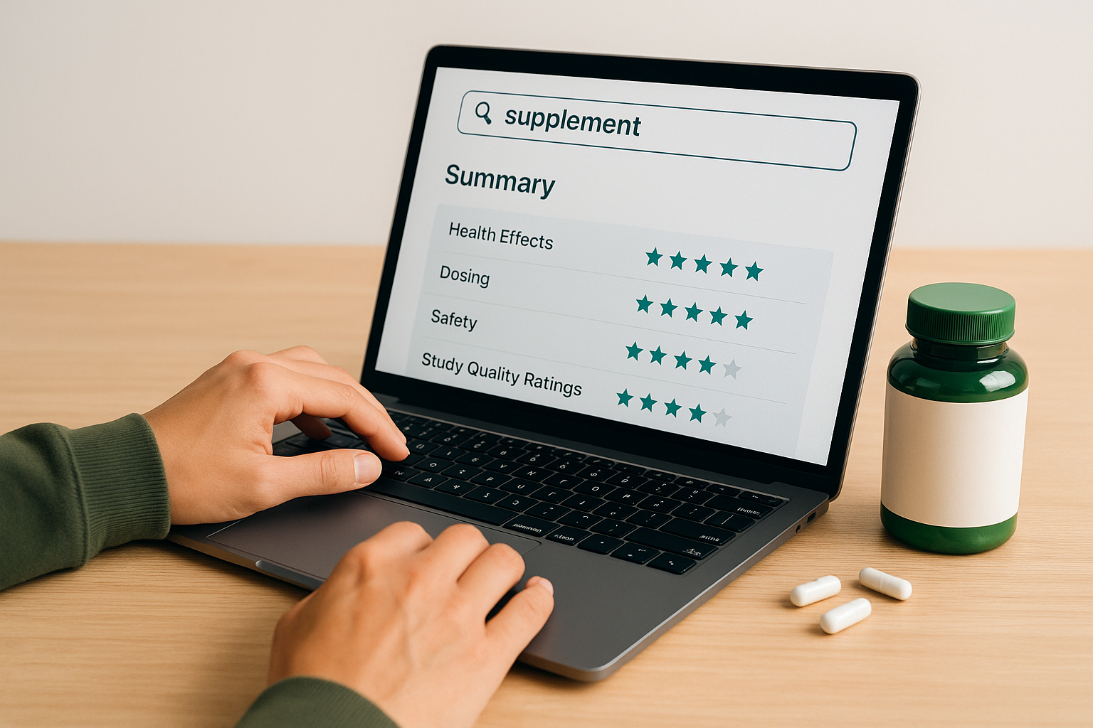How to use Examine to research a supplement