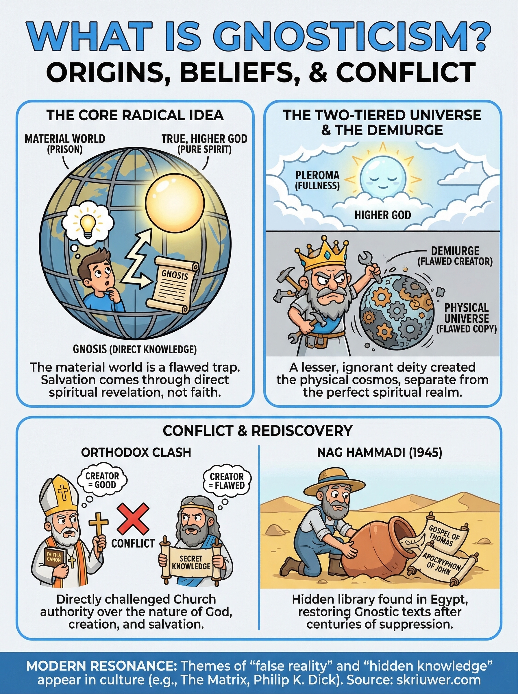what is gnosticism infographic