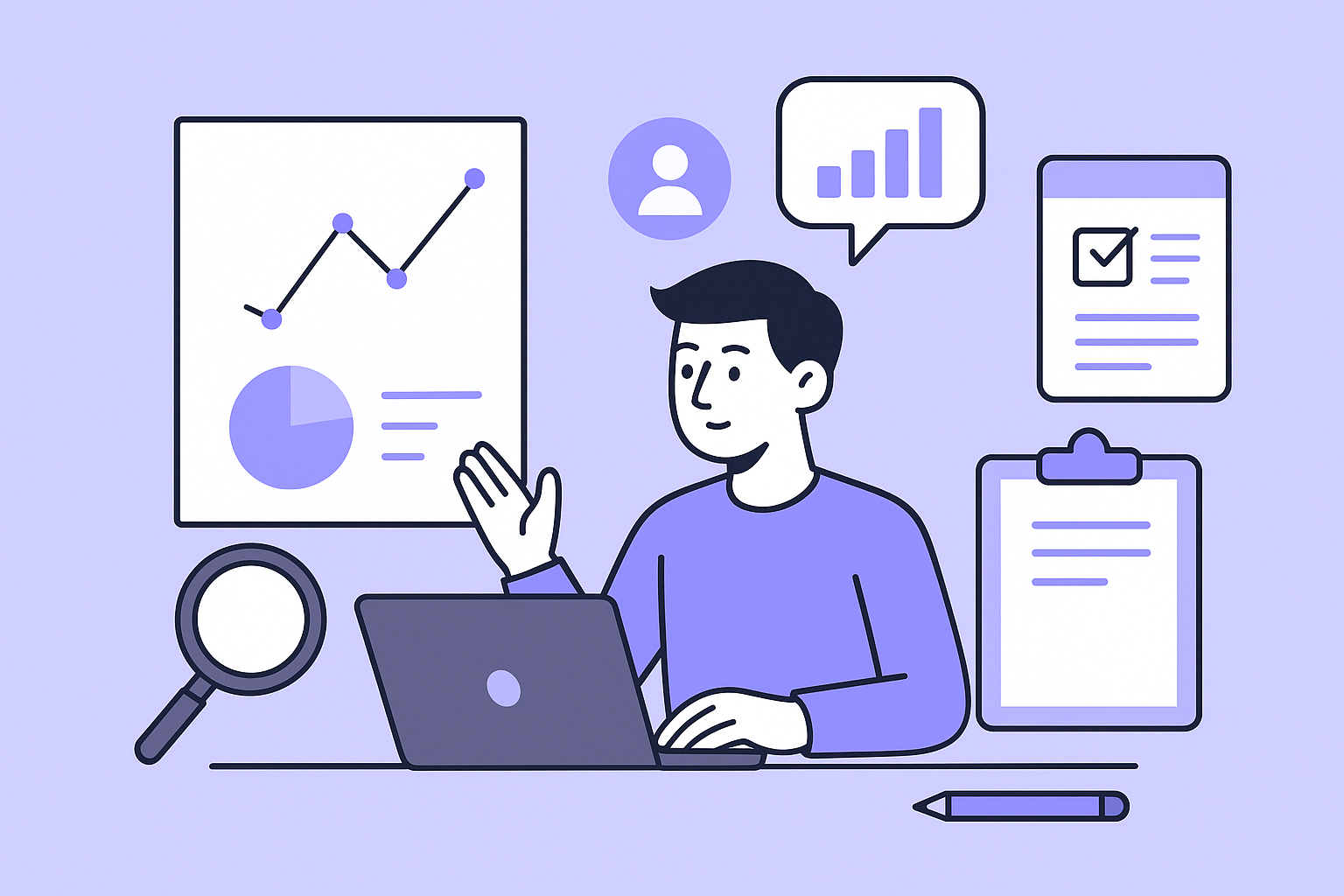 Create original data or research