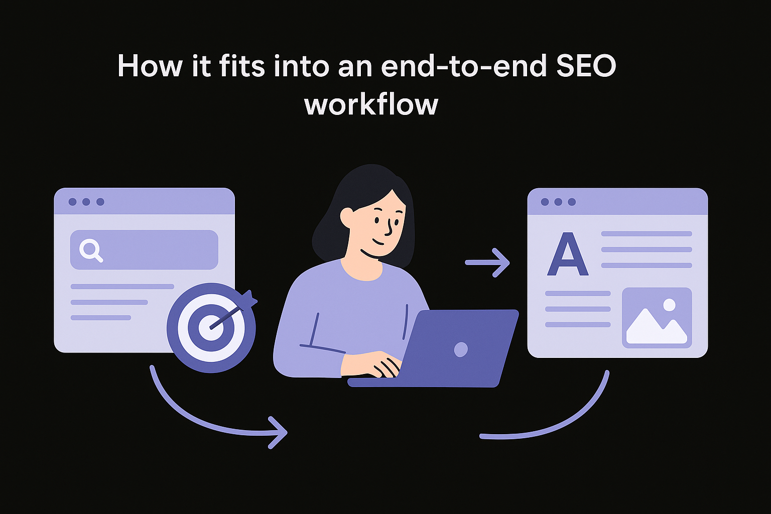 How it fits into an end-to-end SEO workflow