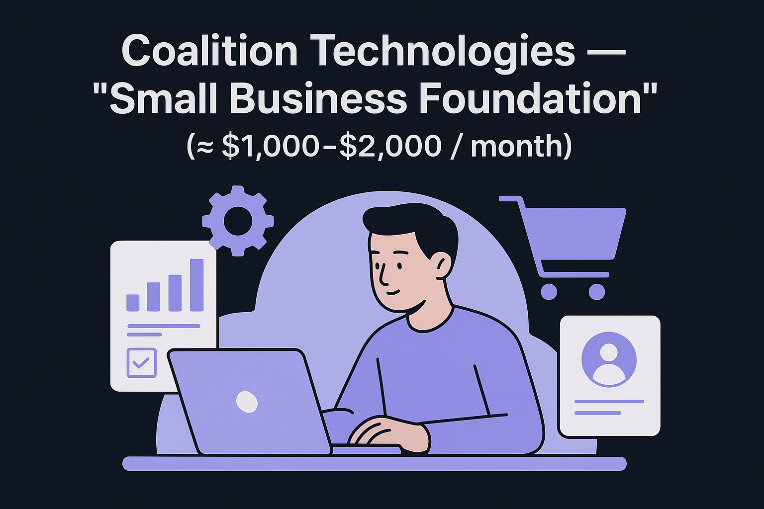 10. Coalition Technologies – "Small Business Foundation" (≈ $1,000–$2,000 / month)