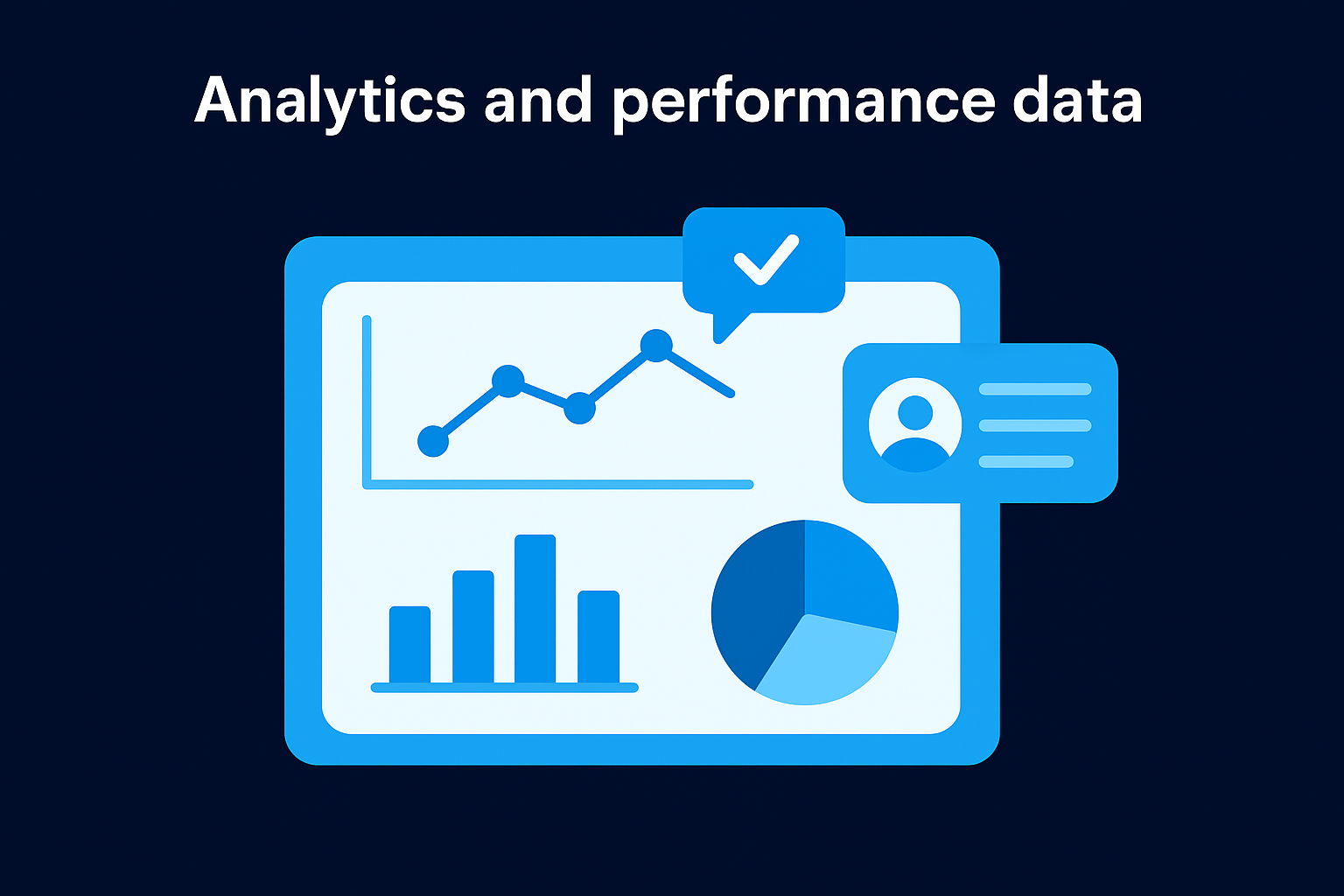 Analytics and performance data