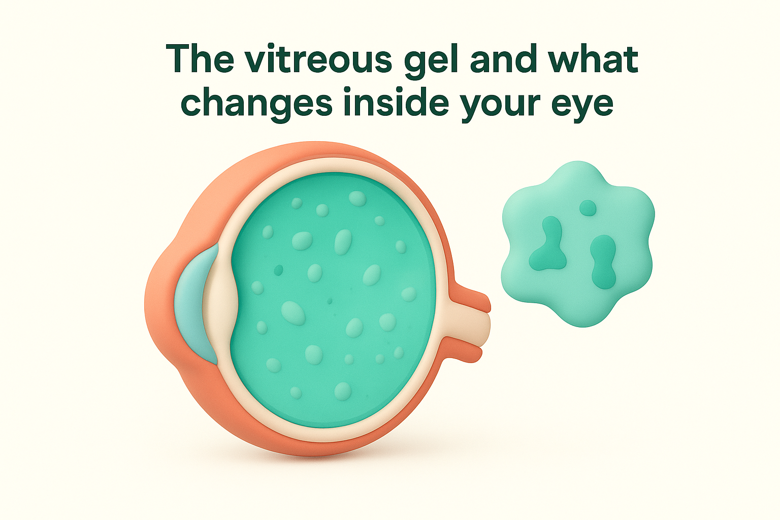 The vitreous gel and what changes inside your eye
