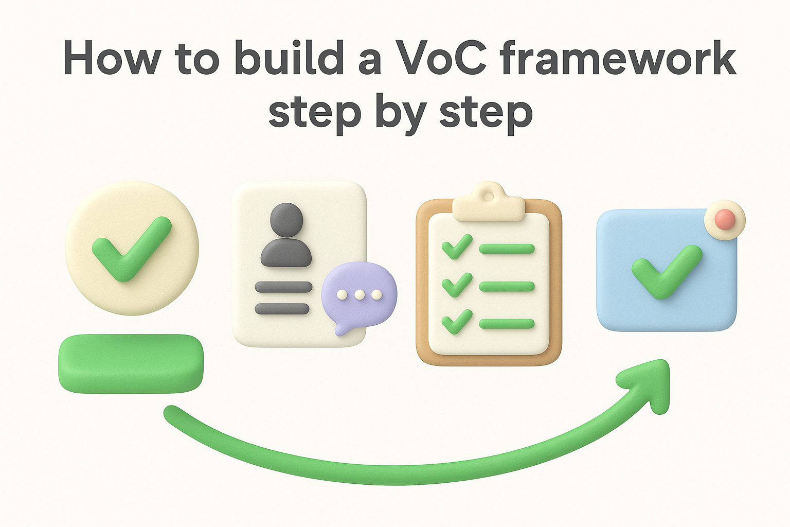 How to build a VoC framework step by step