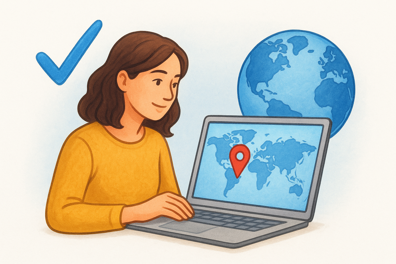 Choose a test location that matches your audience