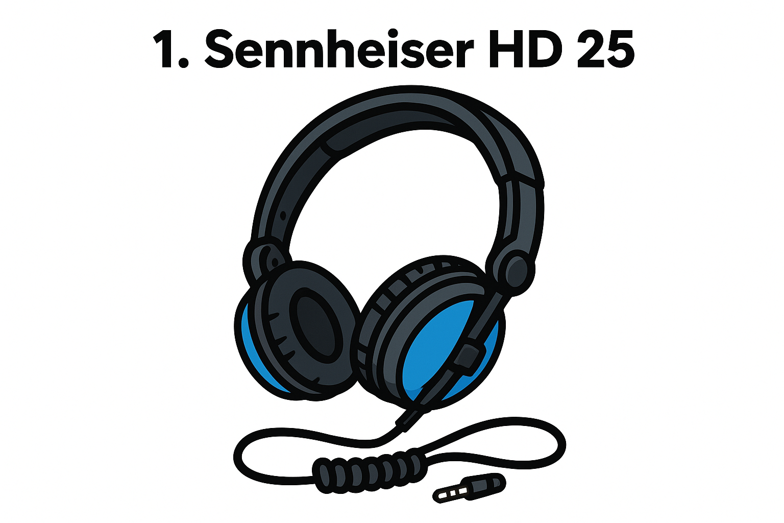 1. Sennheiser HD 25