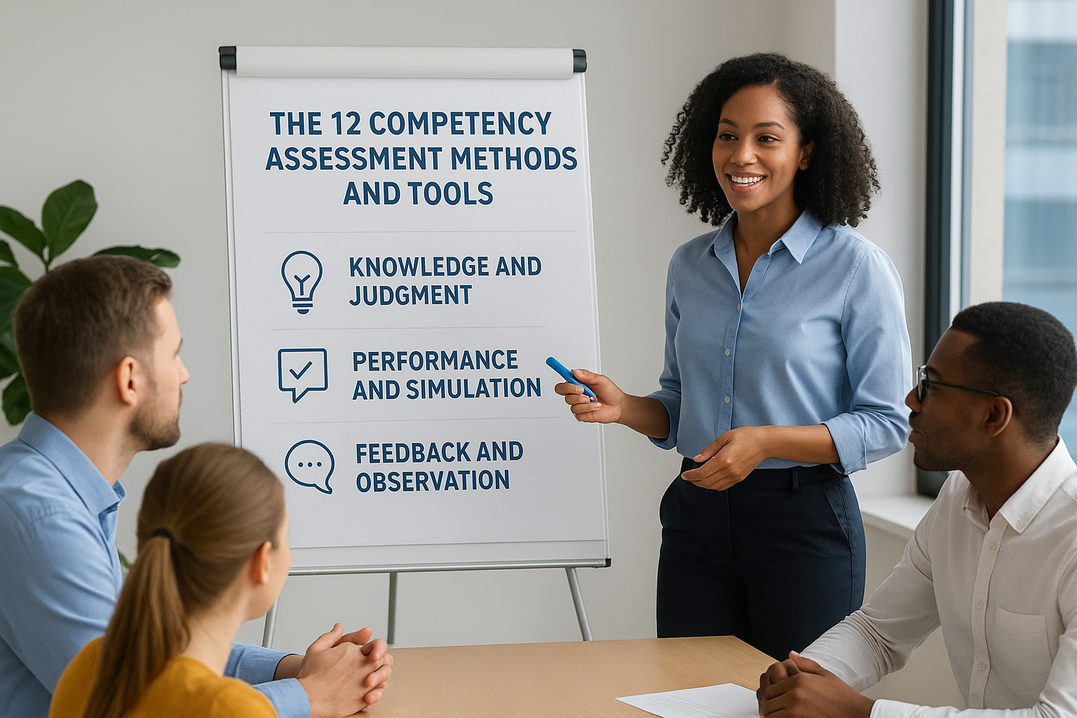 The 12 competency assessment methods and tools