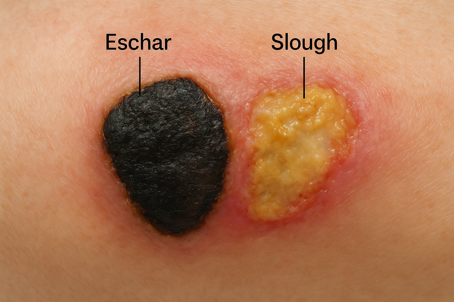 How Necrosis Presents in a Wound