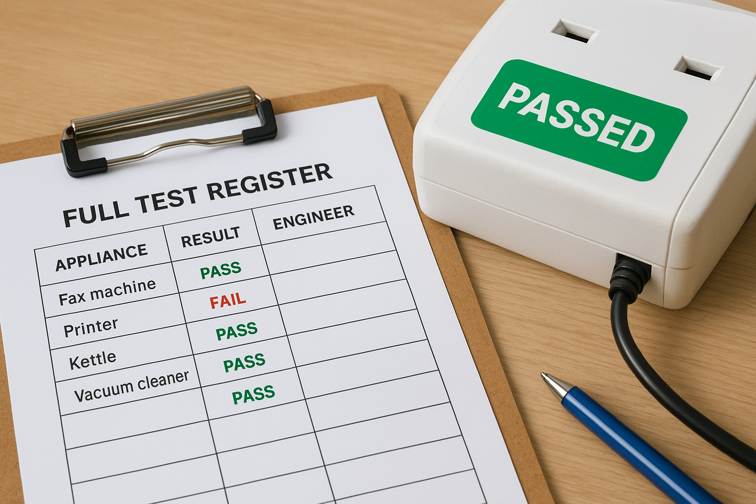 What paperwork you should receive after testing