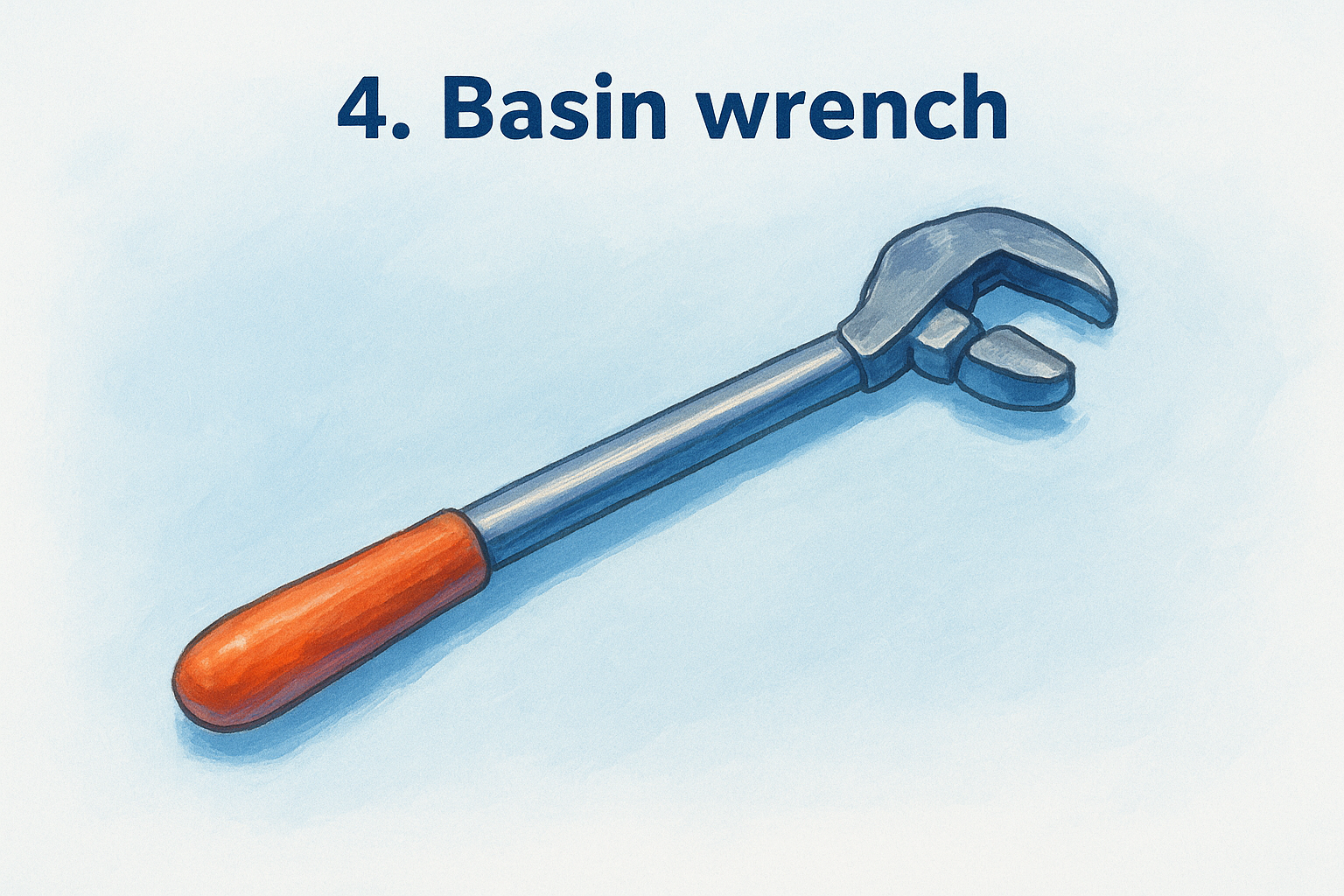 4. Basin wrench