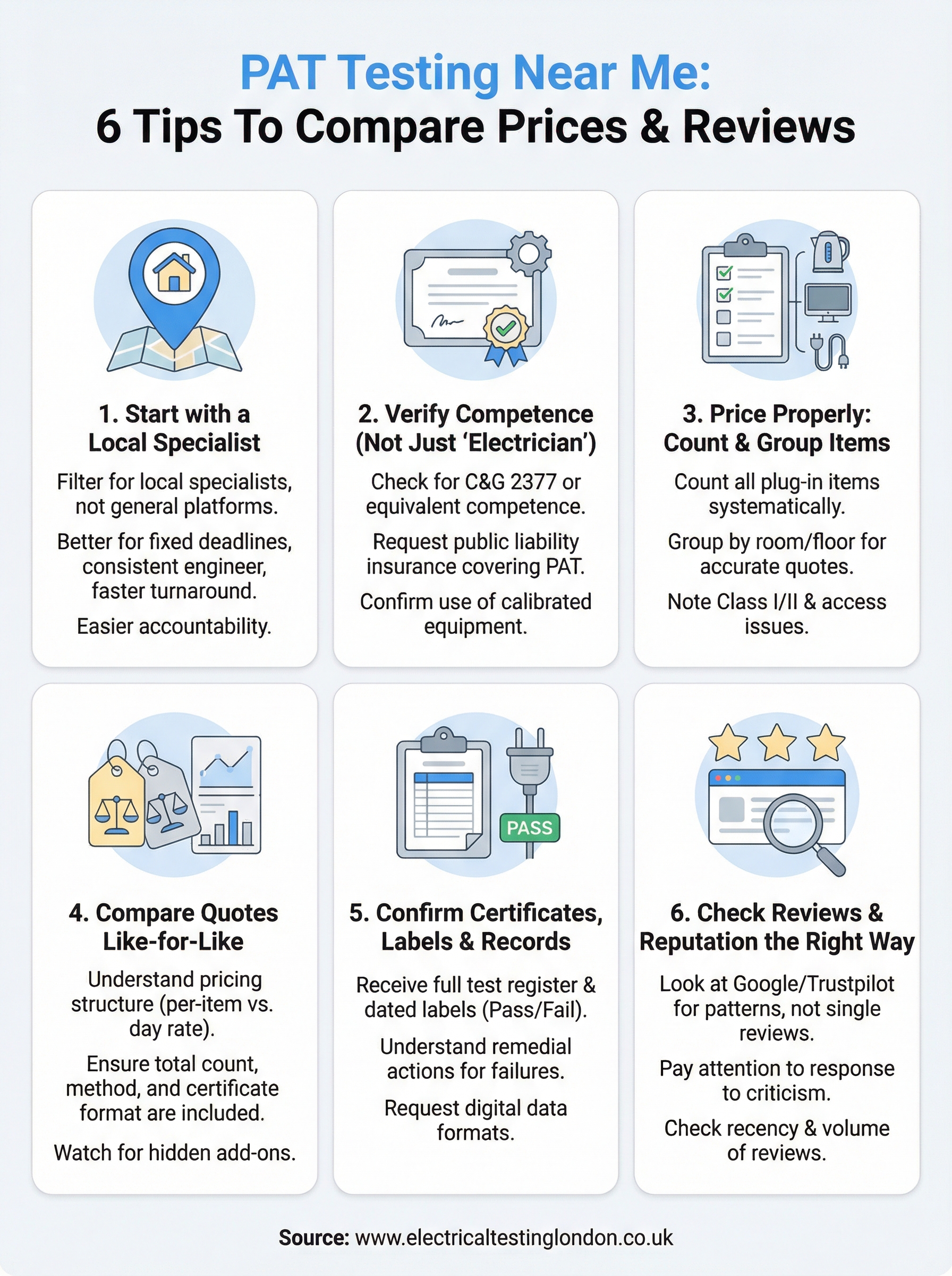 pat testing near me infographic