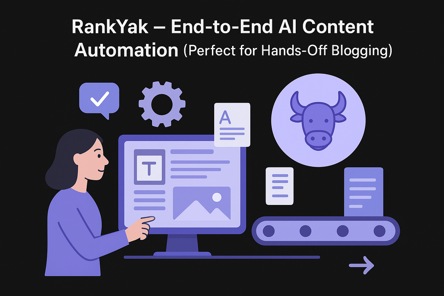 1. RankYak – End-to-End AI Content Automation (Perfect for Hands-Off Blogging)
