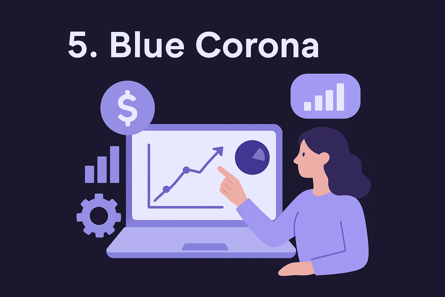 5. Blue Corona