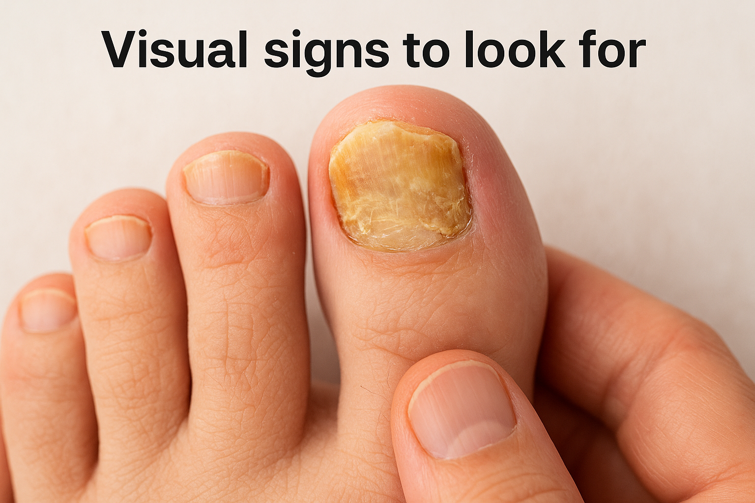 Visual signs to look for