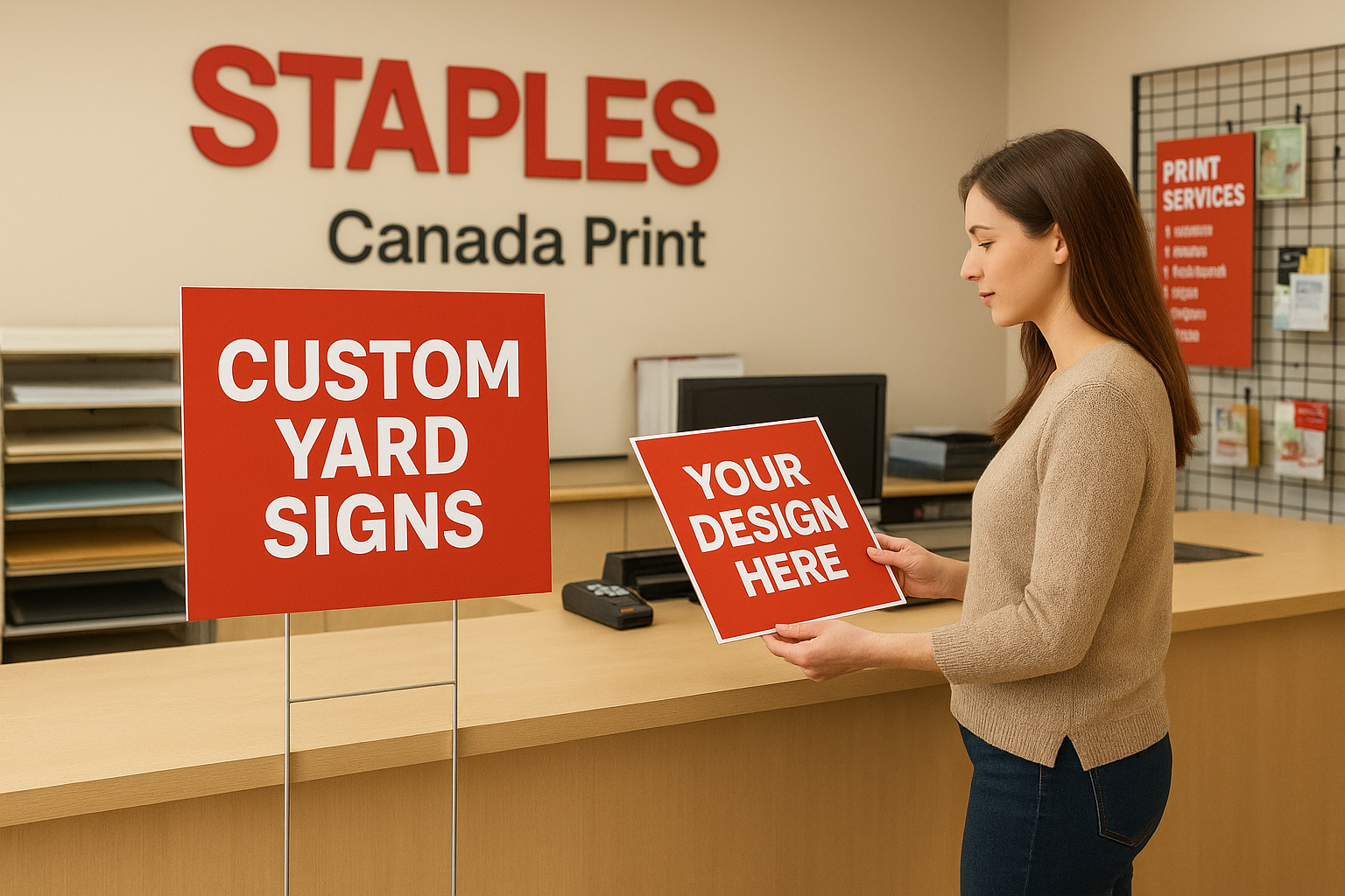 4. Staples Canada Print