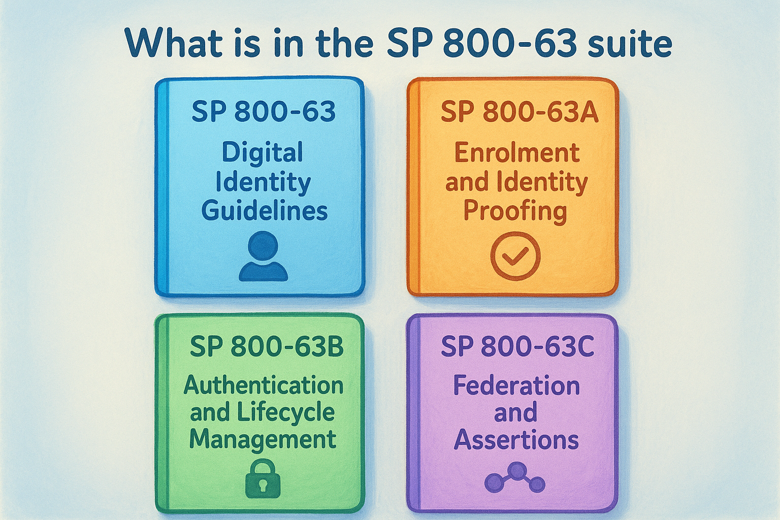 What is in the SP 800-63 suite
