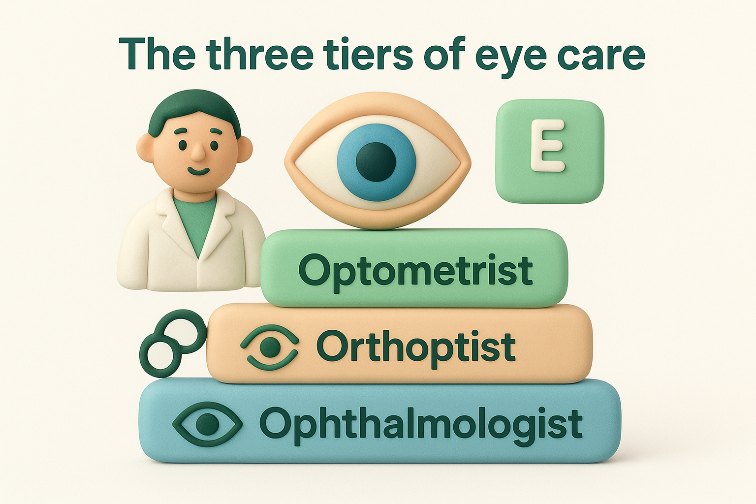 The three tiers of eye care