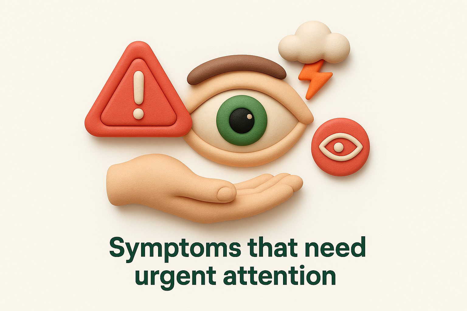 Symptoms that need urgent attention