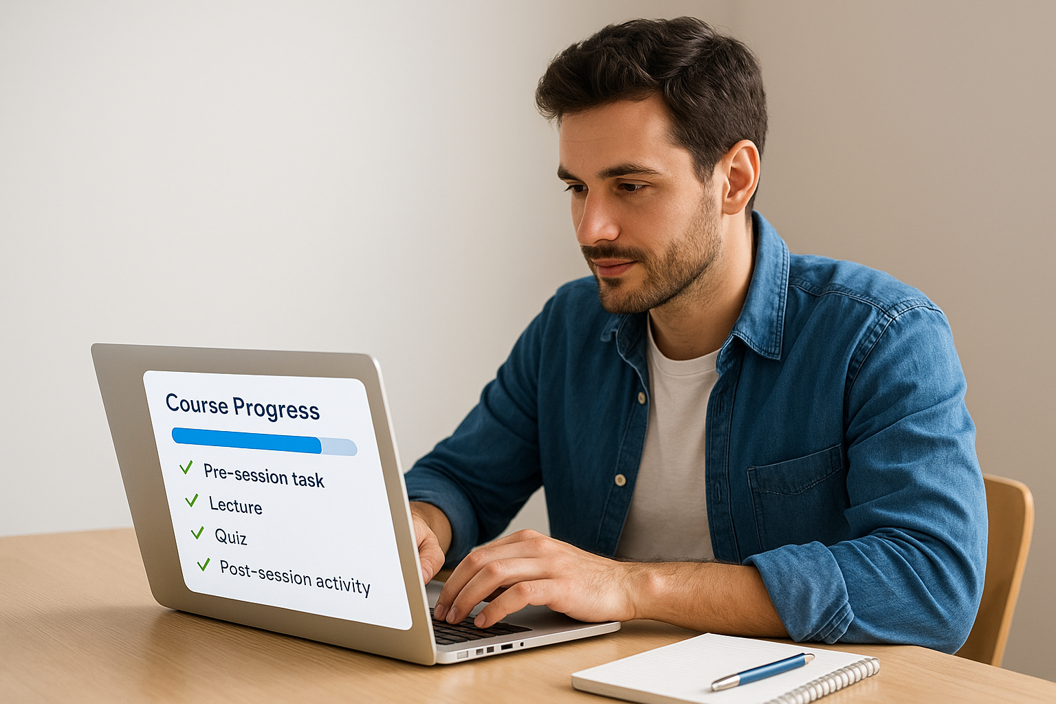 Use completion tracking to guide learners