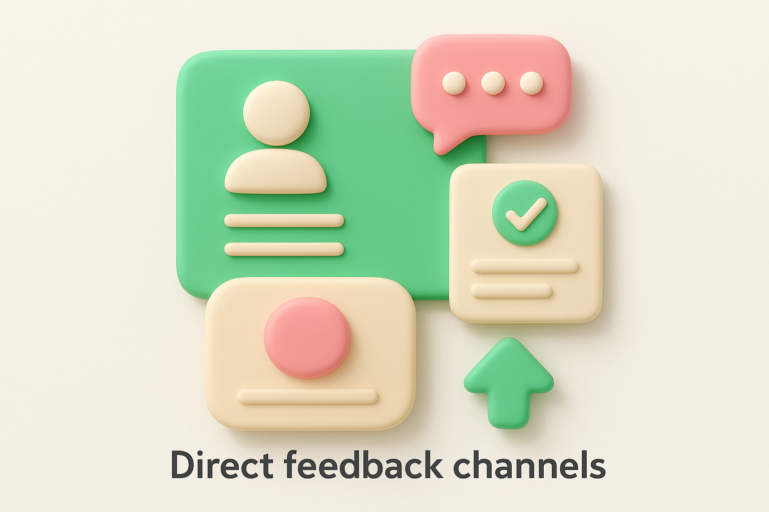 Direct feedback channels