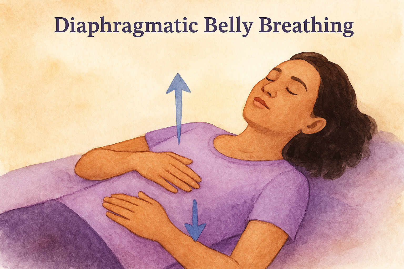 2. Diaphragmatic Belly Breathing