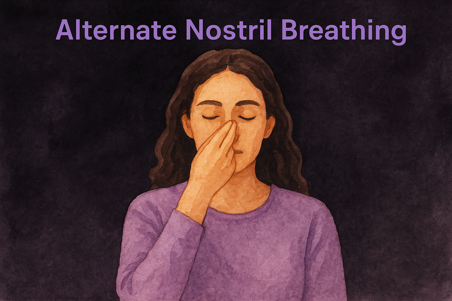 6. Alternate Nostril Breathing