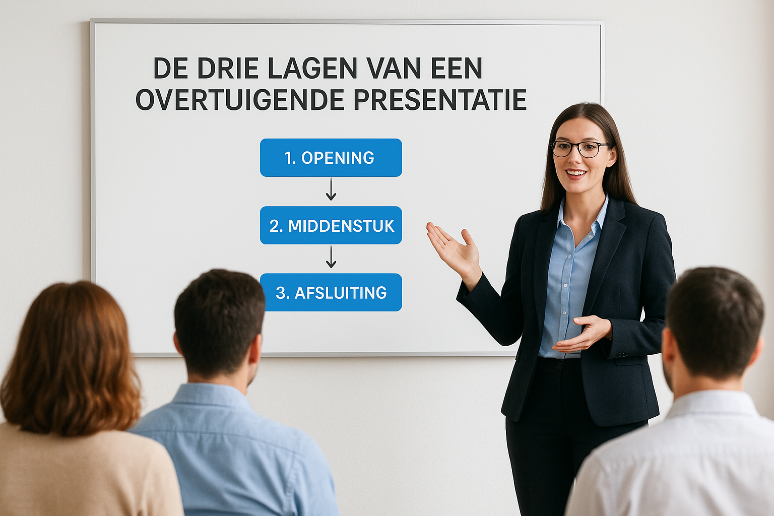 De drie lagen van een overtuigende presentatie