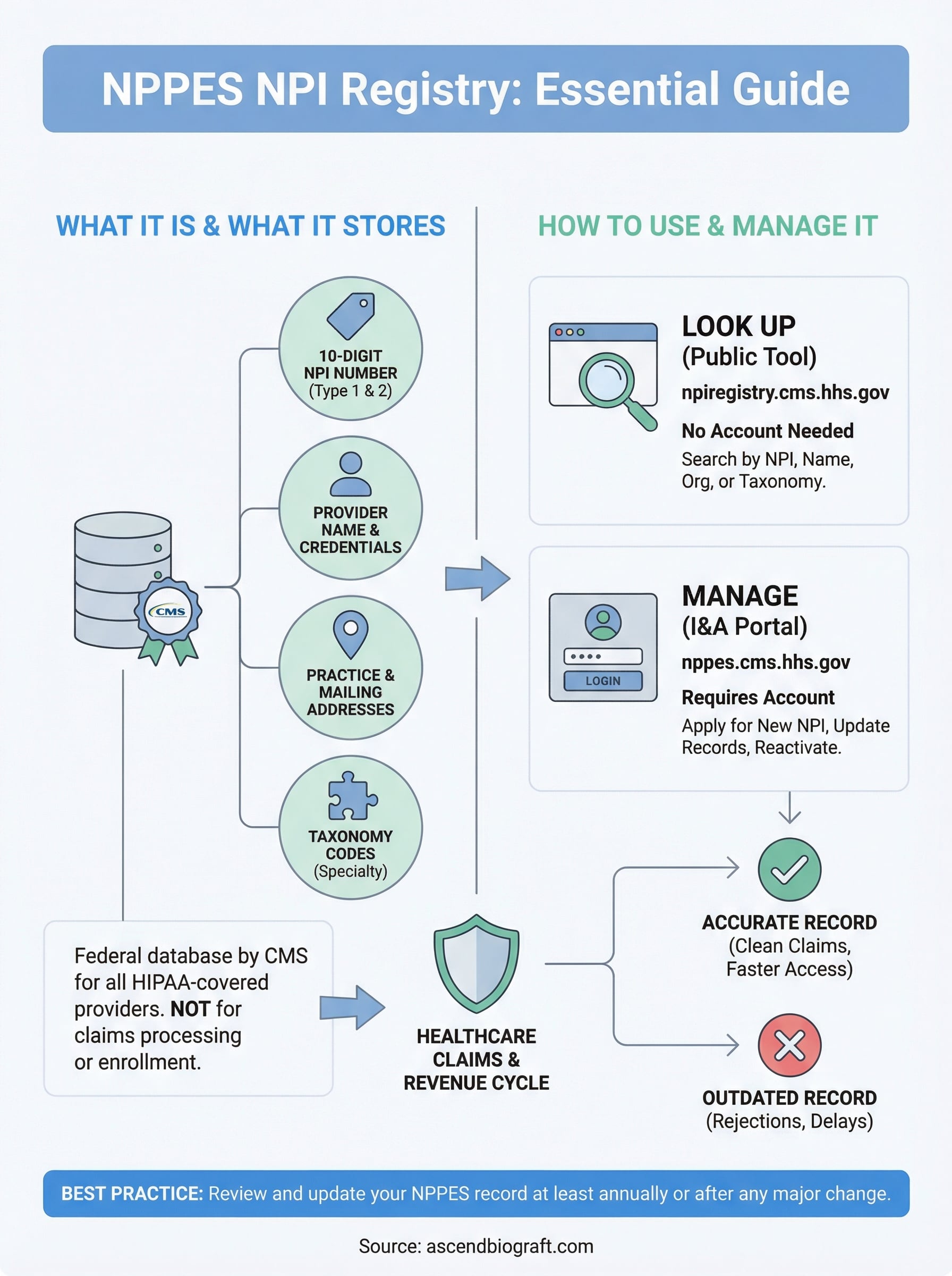NPPES NPI Registry: How To Look Up Or Manage Your NPI - ascendbiograft.com