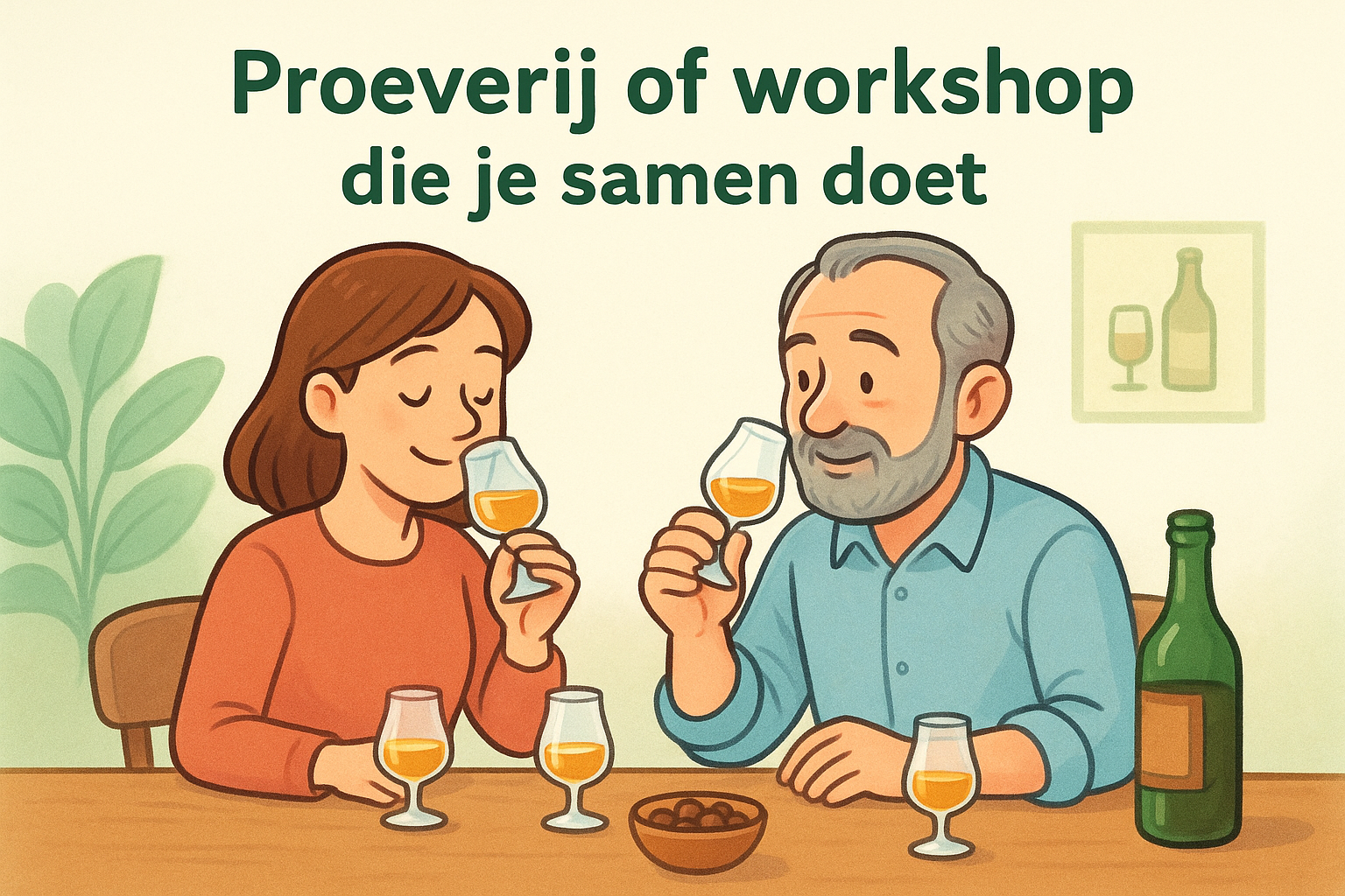 3. Proeverij of workshop die je samen doet