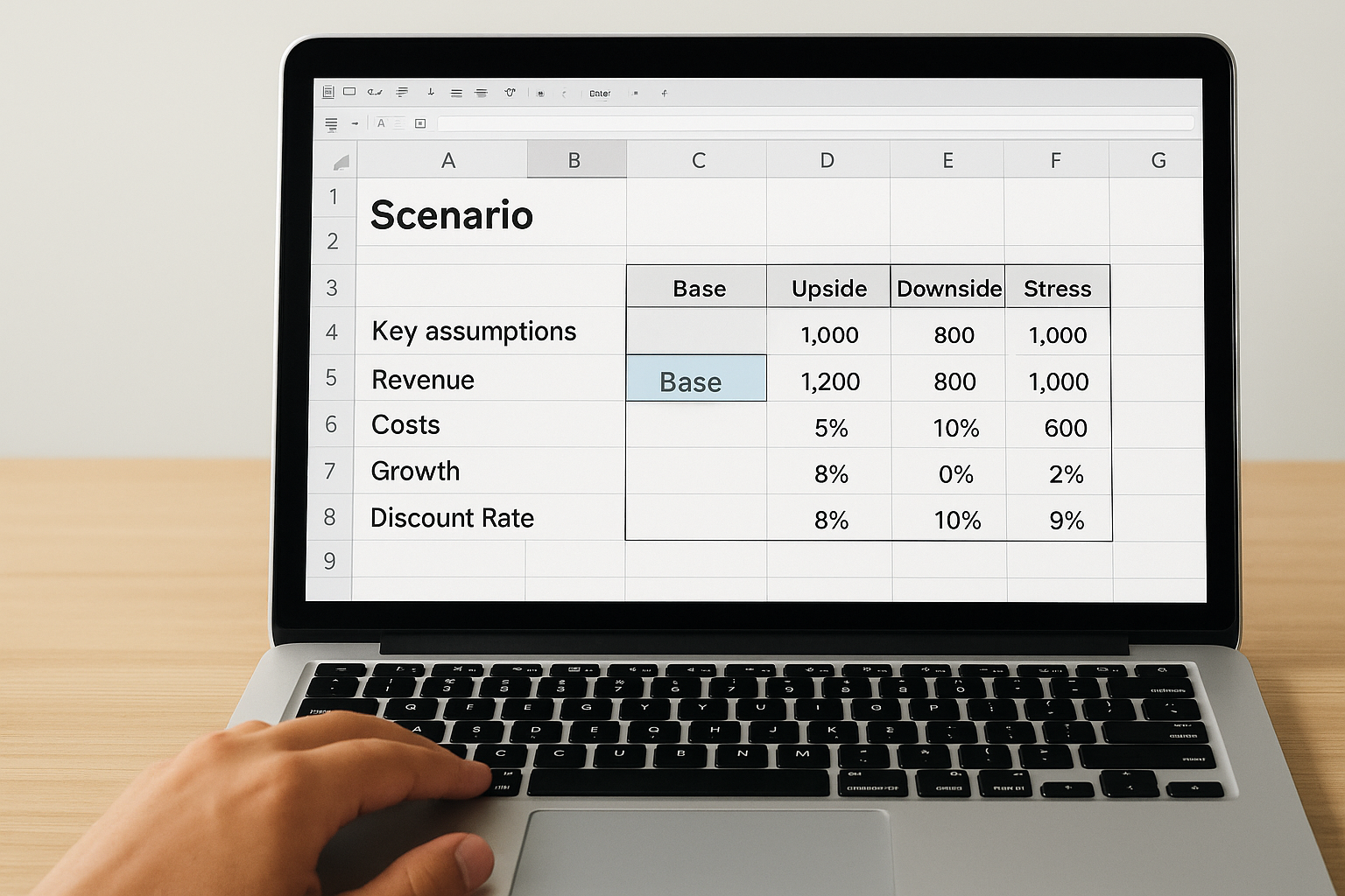 12. Build scenarios with a simple switch