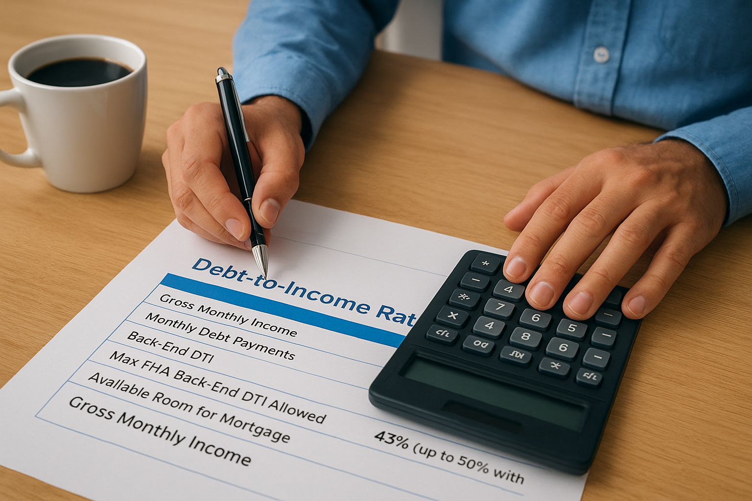Verify your income and calculate your DTI