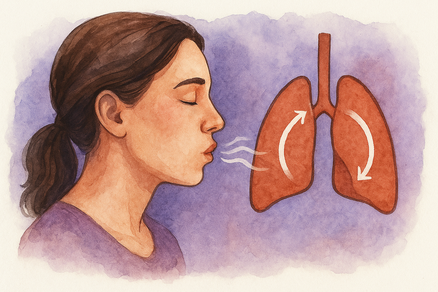 How back pressure and slowed exhalation work together