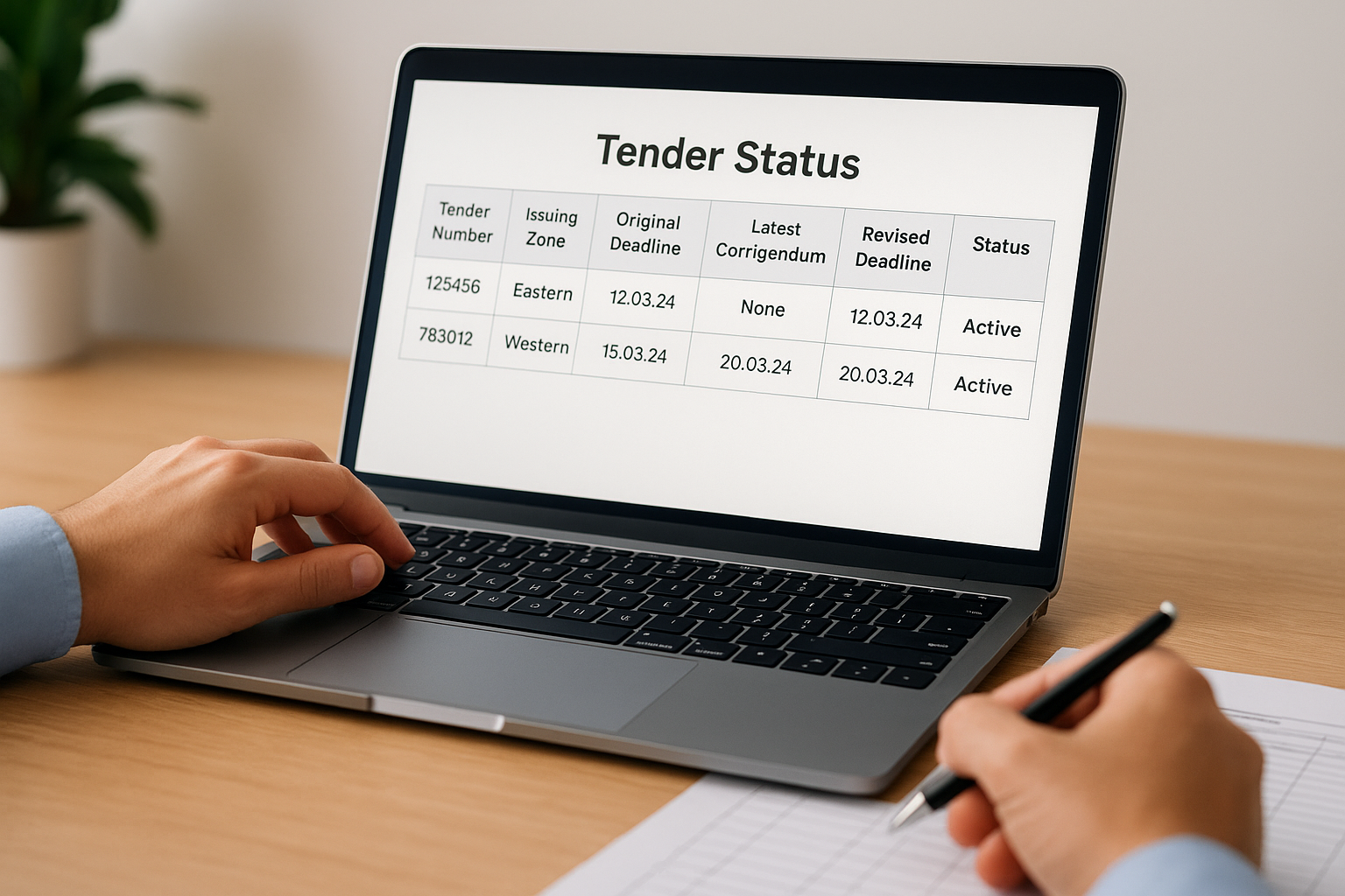 How to check status changes before the deadline