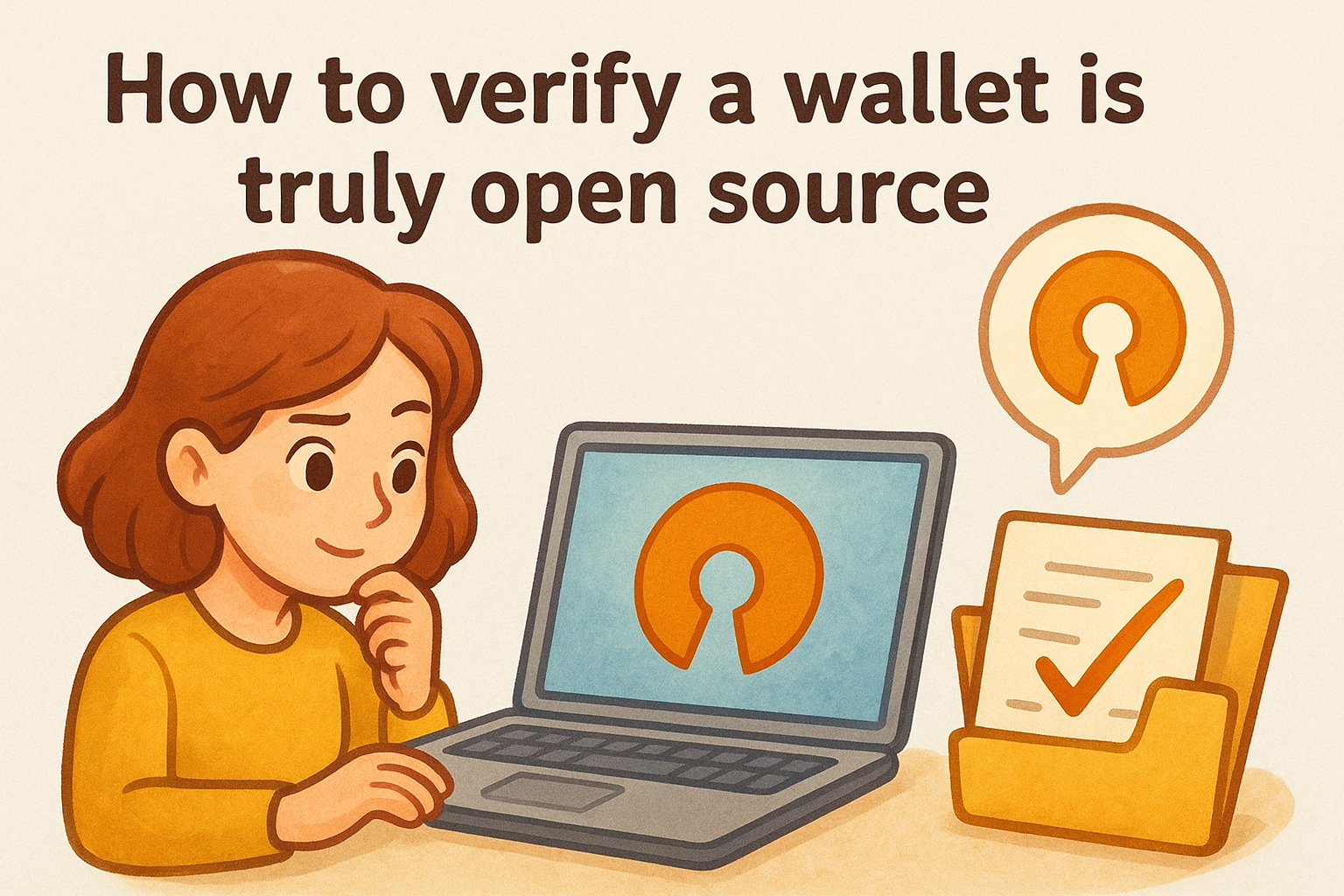 How to verify a wallet is truly open source