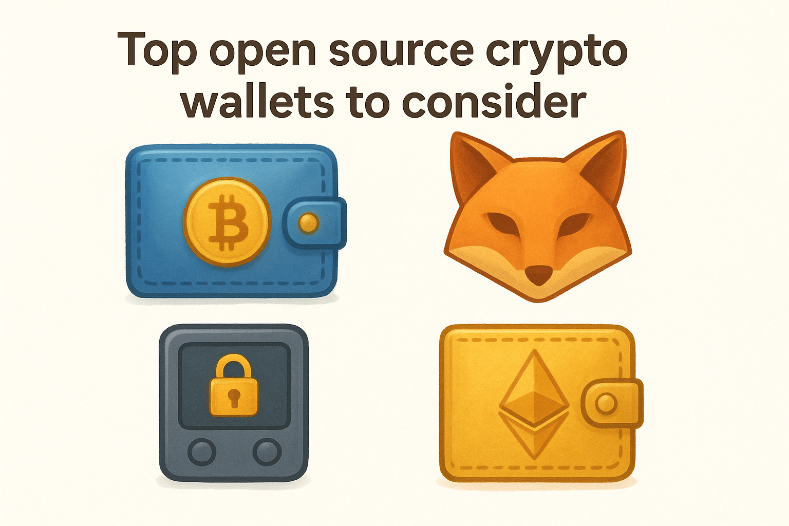 Top open source crypto wallets to consider