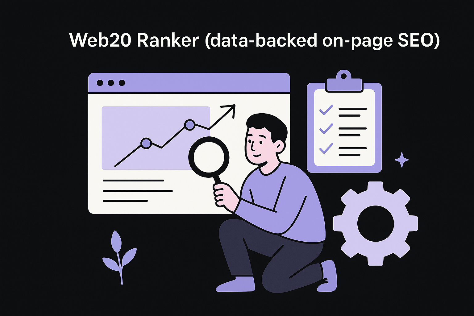 8. Web20 Ranker (data-backed on-page SEO)