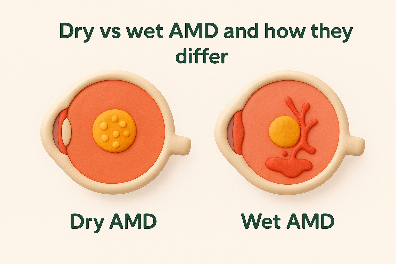 Dry vs wet AMD and how they differ